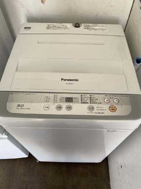 パナソニック　洗濯機　ホワイト