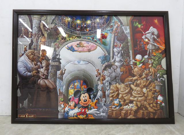 ディズニー ミッキー 美女と野獣 ジグソーパズル 額装完成品 知育玩具 の買取価格 Id おいくら