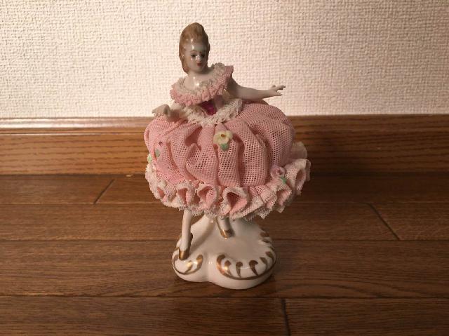 GEORGINA IRELAND 洋風　ドレス女性　オブジェ　陶器人形