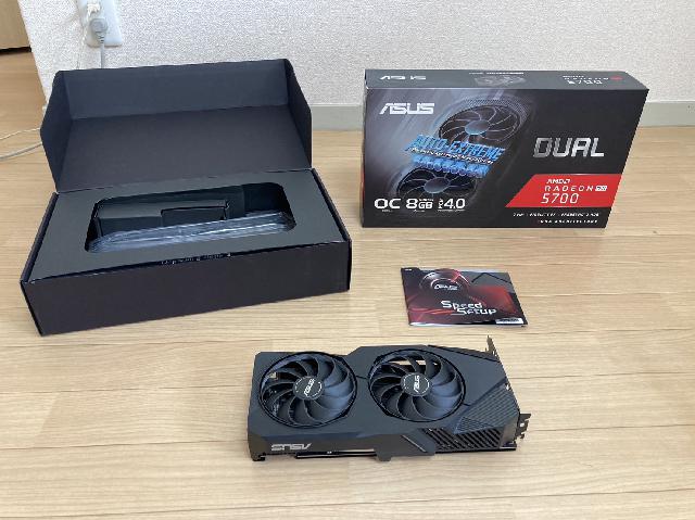 AMD ASUS Radeon RX5700 8GB DUAL OC グラフィックボード （ パソコンパーツ）の買取価格  （ID:682305）｜おいくら