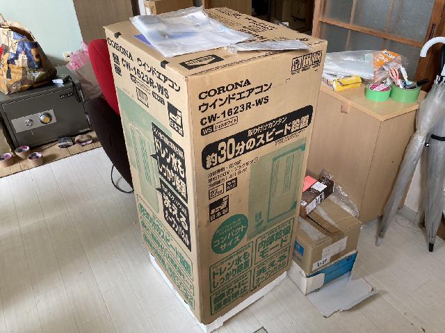 税込?送料無料】 CORONA 窓用エアコン CW-1623R-WS