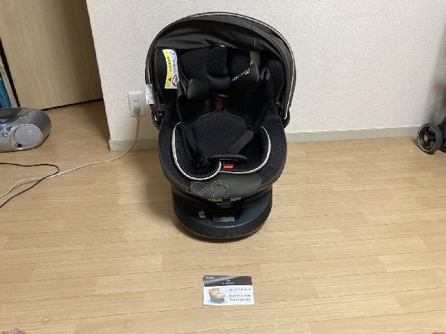 エールべべ　クルット5i グランス　グランブラウン　BF921 KURUTTO5 新生児から使える日本製回転式チャイルドシート | 日本