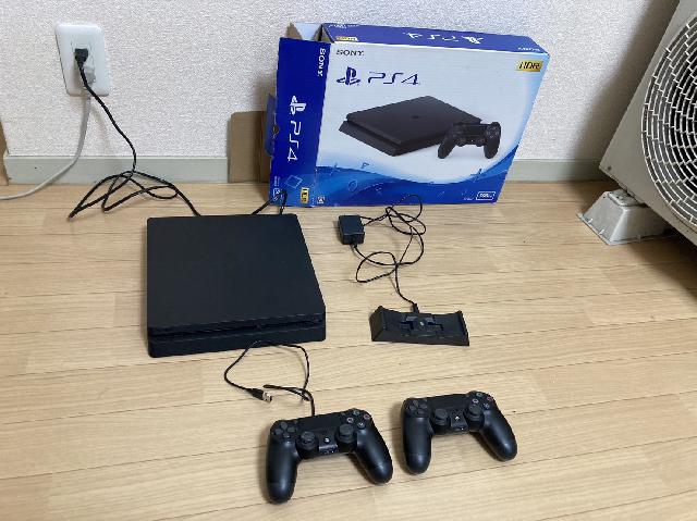 PS4 本体 ジェットブラック PlayStation4 プレステ4 CUH-2100A