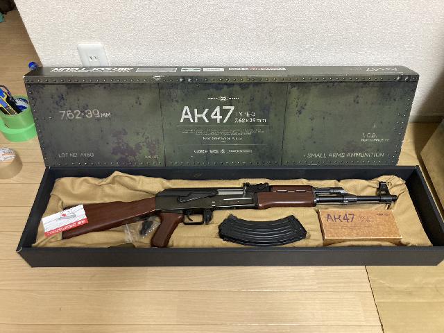 AK47 東京マルイ TYPE-3 エアガン 7.62×39mm』レビュー！！ 国内 0581