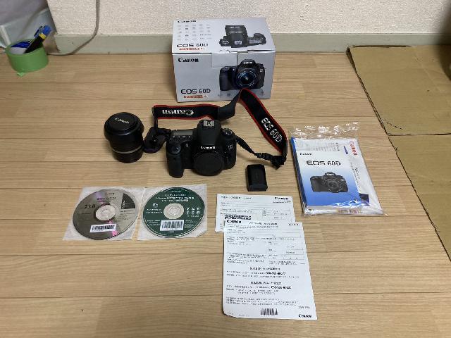 Canon キヤノン EOS 60D 一眼レフデジタルカメラ EF-S 18-55mm 1:3.5-