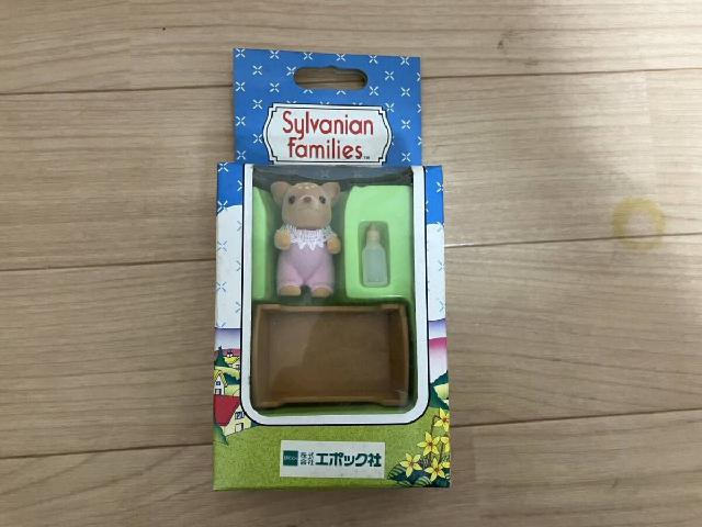 【新品•未使用】シルバニア⭐️マーマレードクマファミリー⭐️（初期） エポック社「シルバニアファミリー マーマレードクマ 赤ちゃん