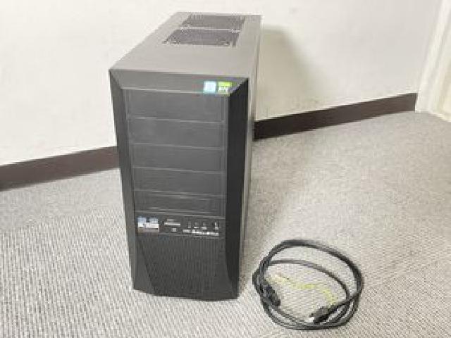 【中古】デスクトップパソコン ドスパラ ガレリアXF HDDなし Corei7-9700K