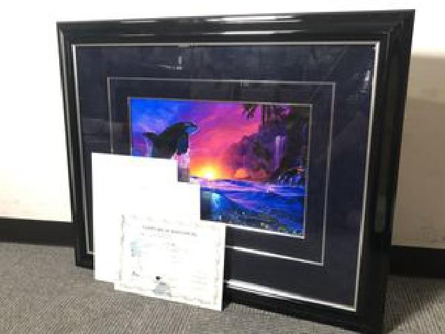 【中古】クリスチャン・ラッセン シェパードオブザシー(S) 190/300 ミクスドメディア ポ