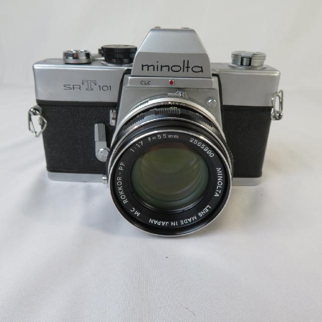 一眼レフカメラ minolta SRT101
