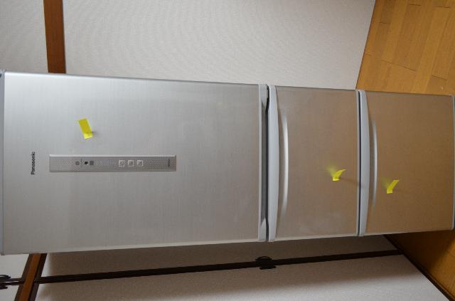 冷蔵庫・3ドア・NR-C37DM‐S・2016年製・打痕、傷あり