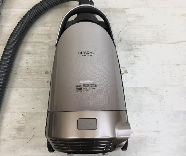 Hitachi 日立電気掃除機 Cv Pc500 16年 日本製 紙パック式 100v 日立 掃除機 の買取価格 Id 5984 おいくら
