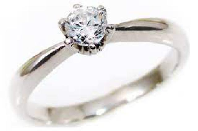 Pt900　リング　ダイヤモンド　0.3ct