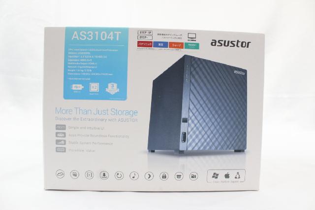 ASUSTOR/アサスター NASケース AS3104T（その他パソコン周辺機器）の