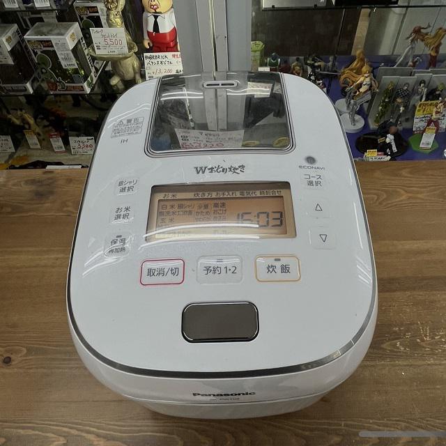 Panasonic SR-PW108 2019年製 IH炊飯器 5.5合炊き