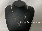 ルイ・ヴィトン[LOUIS VUITTON]M68074 ロゴマニア ネックレスの詳細ページを開く