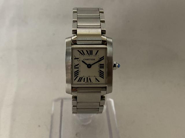 時計 Cartier カルティエ W51008Q3(2384) タンクフランセーズSM 不動