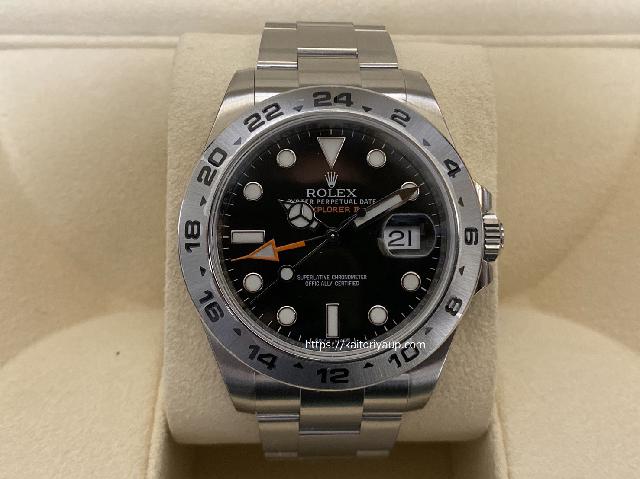 時計 ROLEX ロレックス Ref.216570 エクスプローラー2 コマ外しあり未使用品