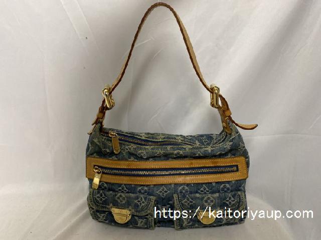 ルイ・ヴィトン[LOUIS VUITTON]M95049 バギーPM モノグラムデニム