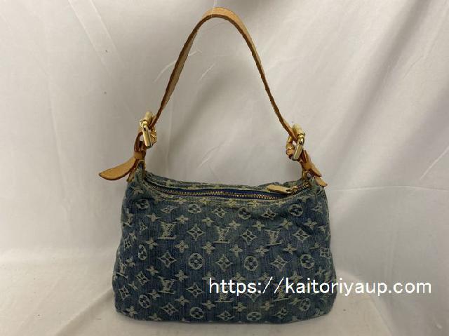 ルイ・ヴィトン[LOUIS VUITTON]M95049 バギーPM モノグラムデニム