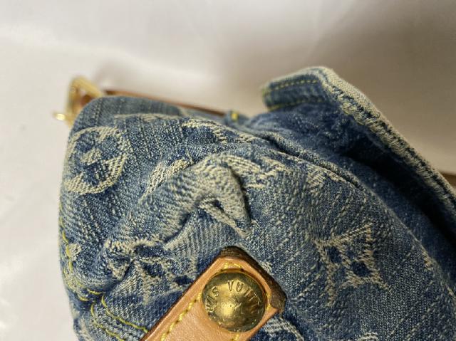 ルイ・ヴィトン[LOUIS VUITTON]M95049 バギーPM モノグラムデニム