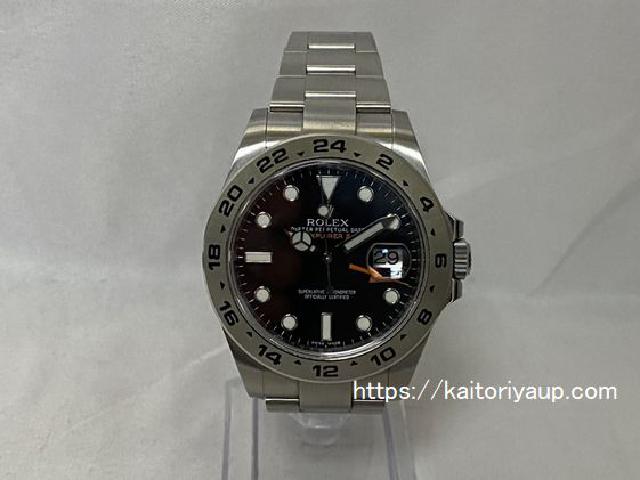 [ROLEX]ロレックス買取(2022/5)Ref.216570 エクスプローラーⅡ