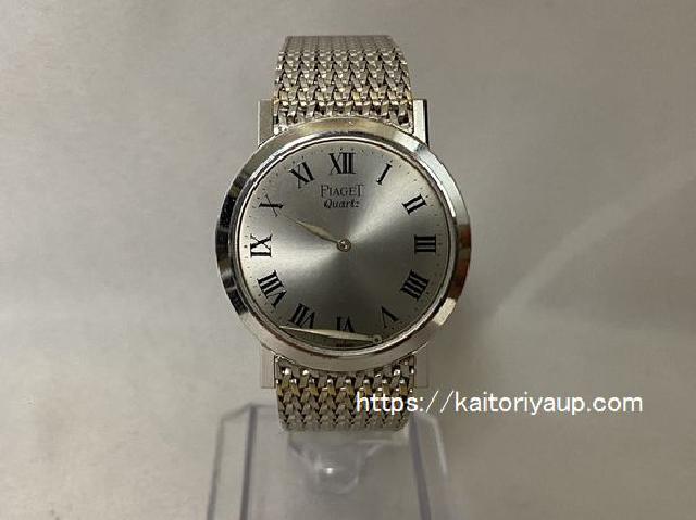 PIAGET ピアジェ買取(2022/11)Ref.7633 クォーツ不動 針取 ブレスBAMBI
