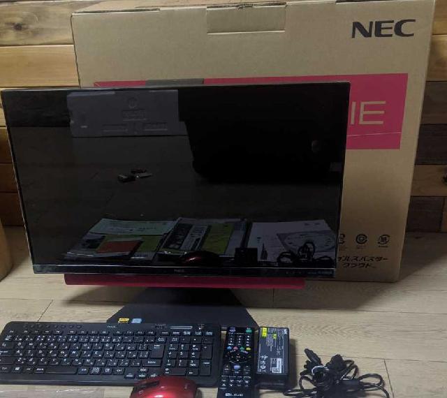 NEC LAVIE デスクトップPC モニター一体型 PC-DA770KAR Core i7 8GB