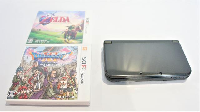 ニンテンドー3dsll 本体 メタリックブラック 任天堂 Red 001 Zelda ドラクエxi ニンテンドー3ds本体 の買取価格 Id おいくら