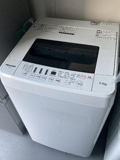 ハイセンス　4.5K 洗濯機　2018