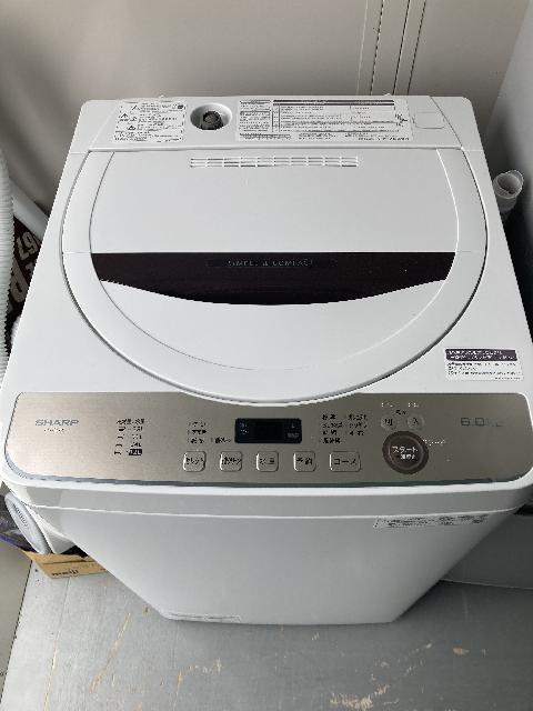 シャープ　全自動電気洗濯機　6キロ
