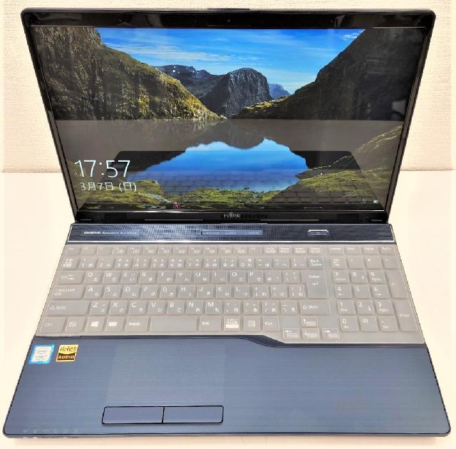 FUJITSU 富士通 ノートブックPC LIFEBOOK AH77/D1 FMVA77D1LG メ