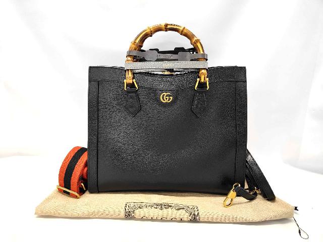 GUCCI 678842 バンブー ダイアナ ミディアム 2way