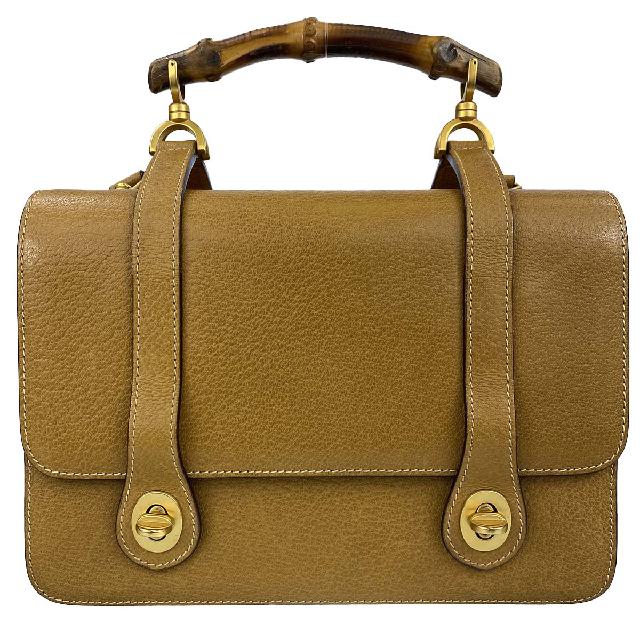グッチ バンブー 2way ハンドバッグ