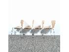 FRITZ HANSEN フリッツハンセン SEVEN セブンチェア ナチュラルビーチ 4脚セット