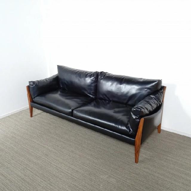 Ritzwell リッツウェル DIANA 1623 ダイアナ 3人掛ソファ 黒 Ritzwell リッツウェル DIANA 1623 ダイアナ 3人掛ソファ 黒