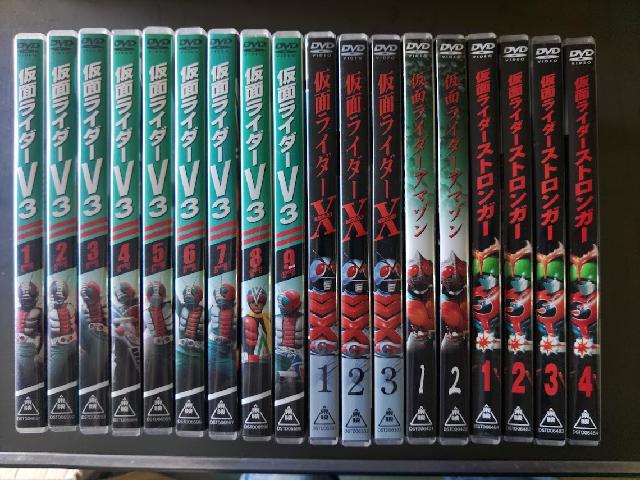 ●DVD：仮面ライダー 特撮全巻セット多数