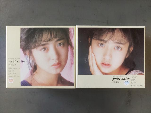 斉藤由貴    CD-BOX 1＆2  