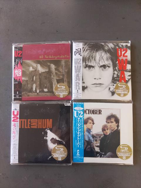 ○CD：U2 SHM-CD/紙ジャケット仕様 4点 （ CD）の買取価格 （ID:624341 