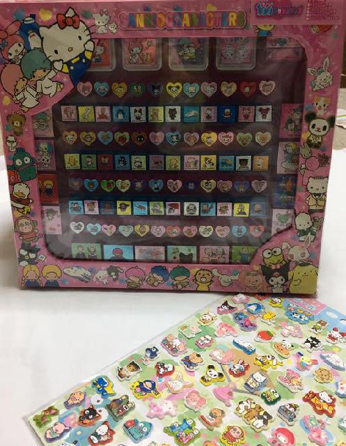 新品 サンリオ キャラクターズ スタンプ＆キャラシール