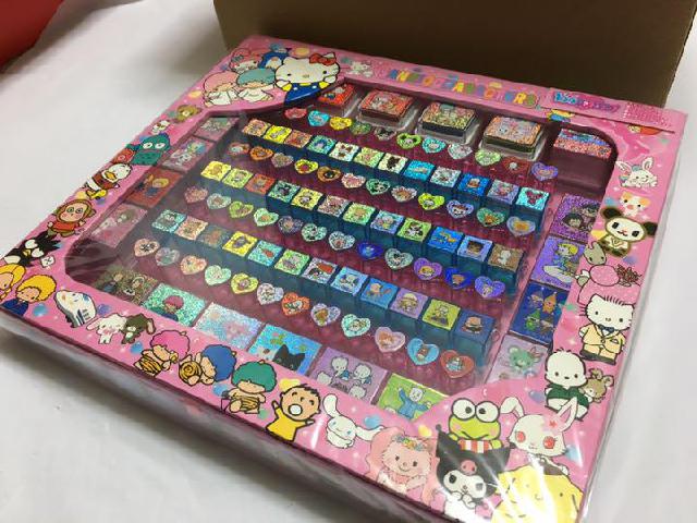 新品 サンリオ キャラクターズ スタンプ＆キャラシール