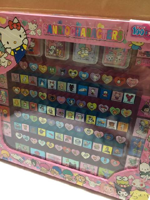 新品 サンリオ キャラクターズ スタンプ＆キャラシール