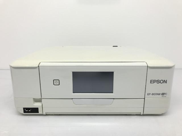 【ジャンク品】 エプソン プリンター インクジェット複合機 Colorio EP-807AW （プリンタ）の買取価格 （ID:626553）｜おいくら