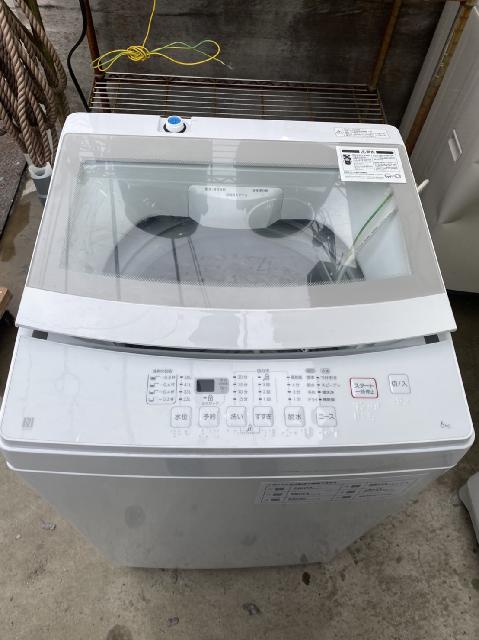 2020年製　ニトリ NTR60 全自動洗濯機 ホワイト 6.0Kg