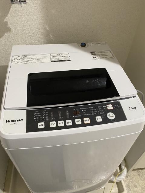 2020年製 洗濯機 Hisense HW-T55C 洗濯5.5kg （ 洗濯機・ドラム洗濯機