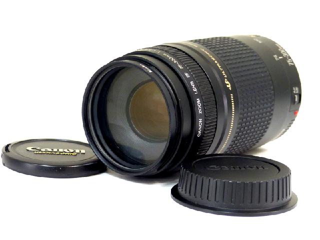 キャノン EF 75-300mm F4-5.6 Ⅱ 標準望遠レンズ （ カメラレンズ）の 