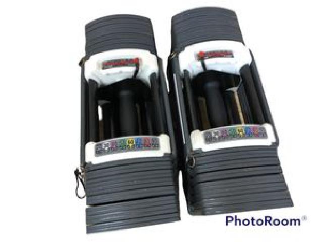 POWER BLOCK SPORT 50 可変式ダンベル Think Fitness 9レベル