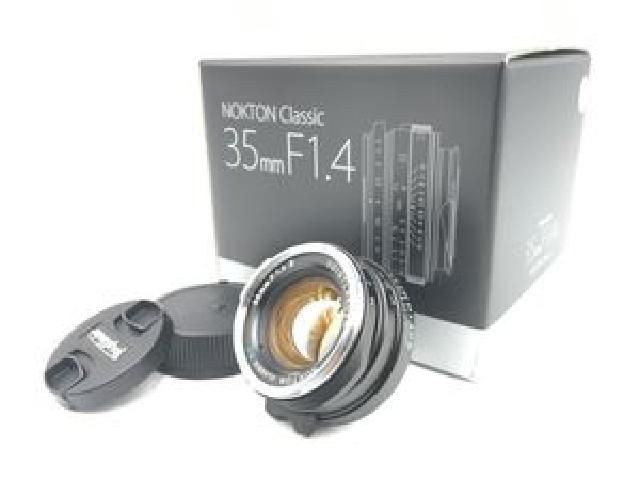 フォクトレンダー Nokton Classic SC 35mm F1.4 II VM 元箱付き