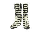 CHANEL シャネル ブーツ ロングブーツ ココマーク ボーダー レースアップの詳細ページを開く