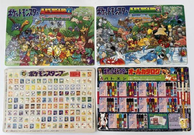 ミニ四駆 ポケットモンスター アートボード3種、3はシール付き オールカタログ 下敷き （ その他コレクターズアイテム）の買取価格  （ID:679800）｜おいくら