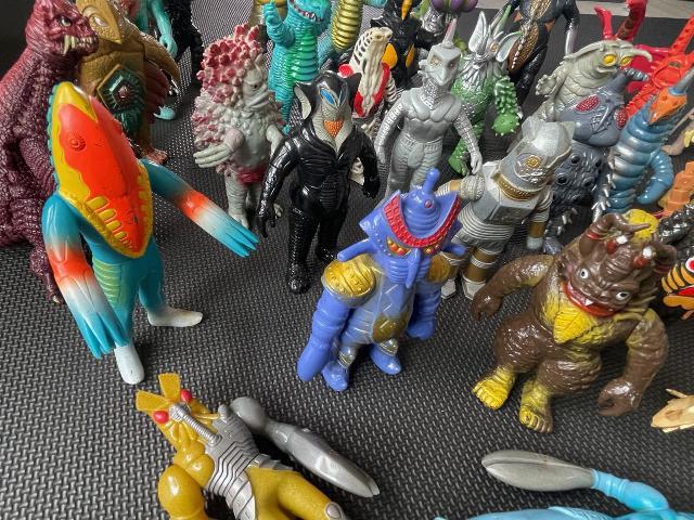 ウルトラマン　怪獣　ソフビ　レトロ　フィギュア　まとめ　埼玉県坂戸市　出張買取